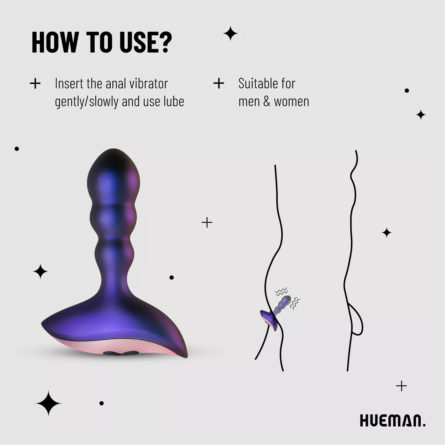 Vibromasseur anal Interstellar