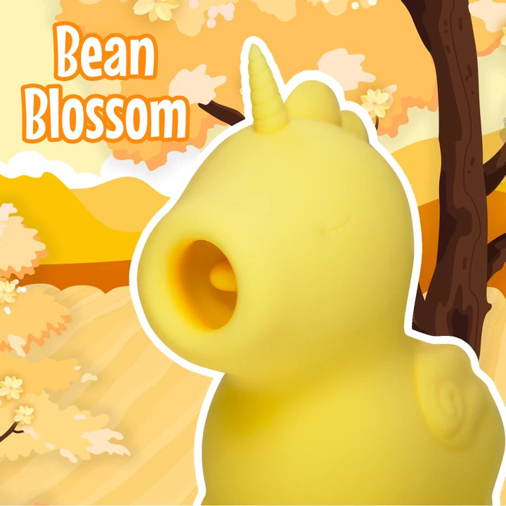 Bean Blossom, la licorne à la langue épaisse