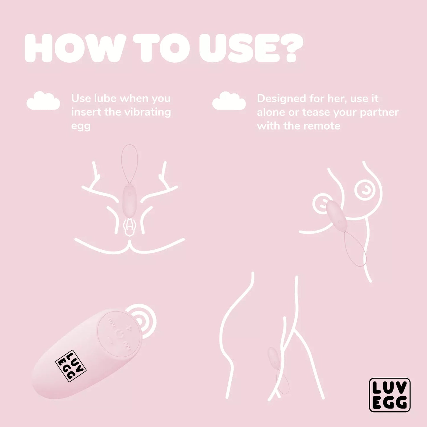 Luv Egg, œuf vibrant télécommandé