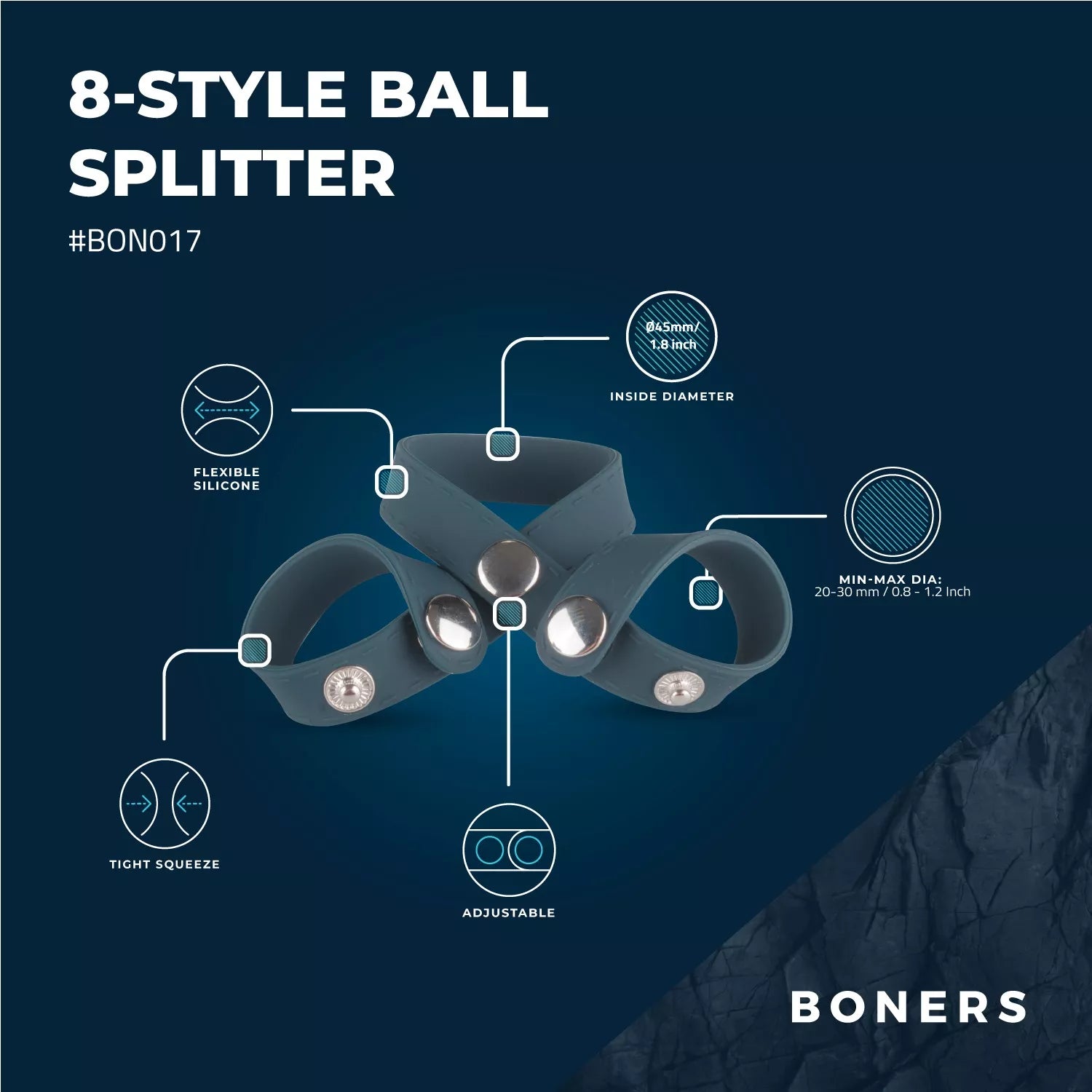 8-style Ball Splitter, séparateur de testicules