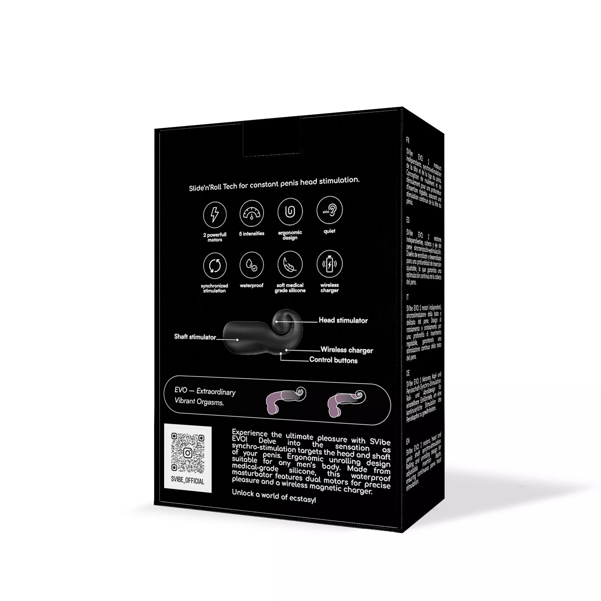 Masturbateur Snail EVO