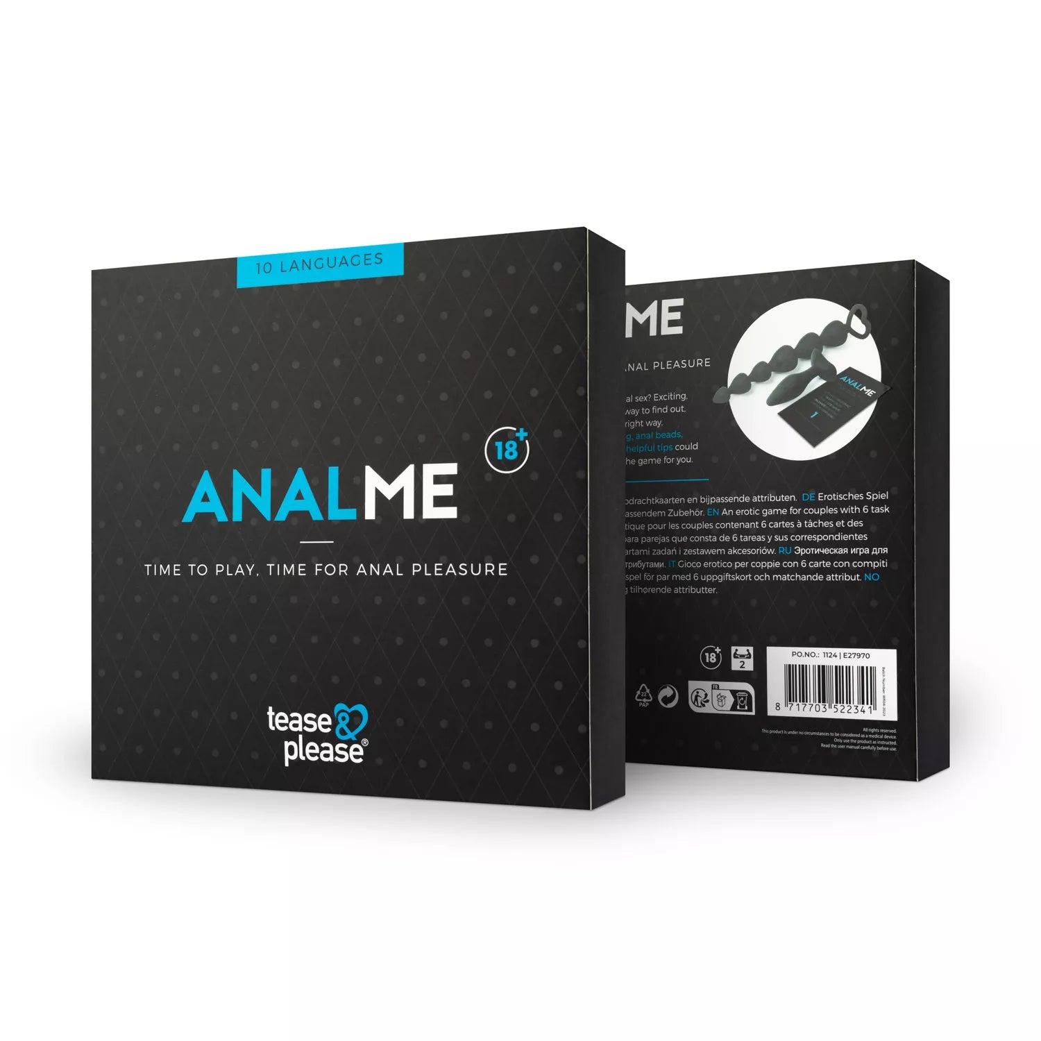 Time to Play Anal Me, kit débutant.e anal