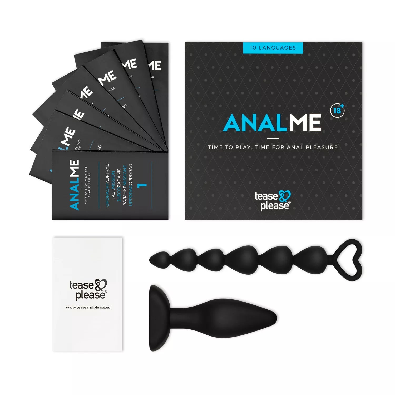 Time to Play Anal Me, kit débutant.e anal