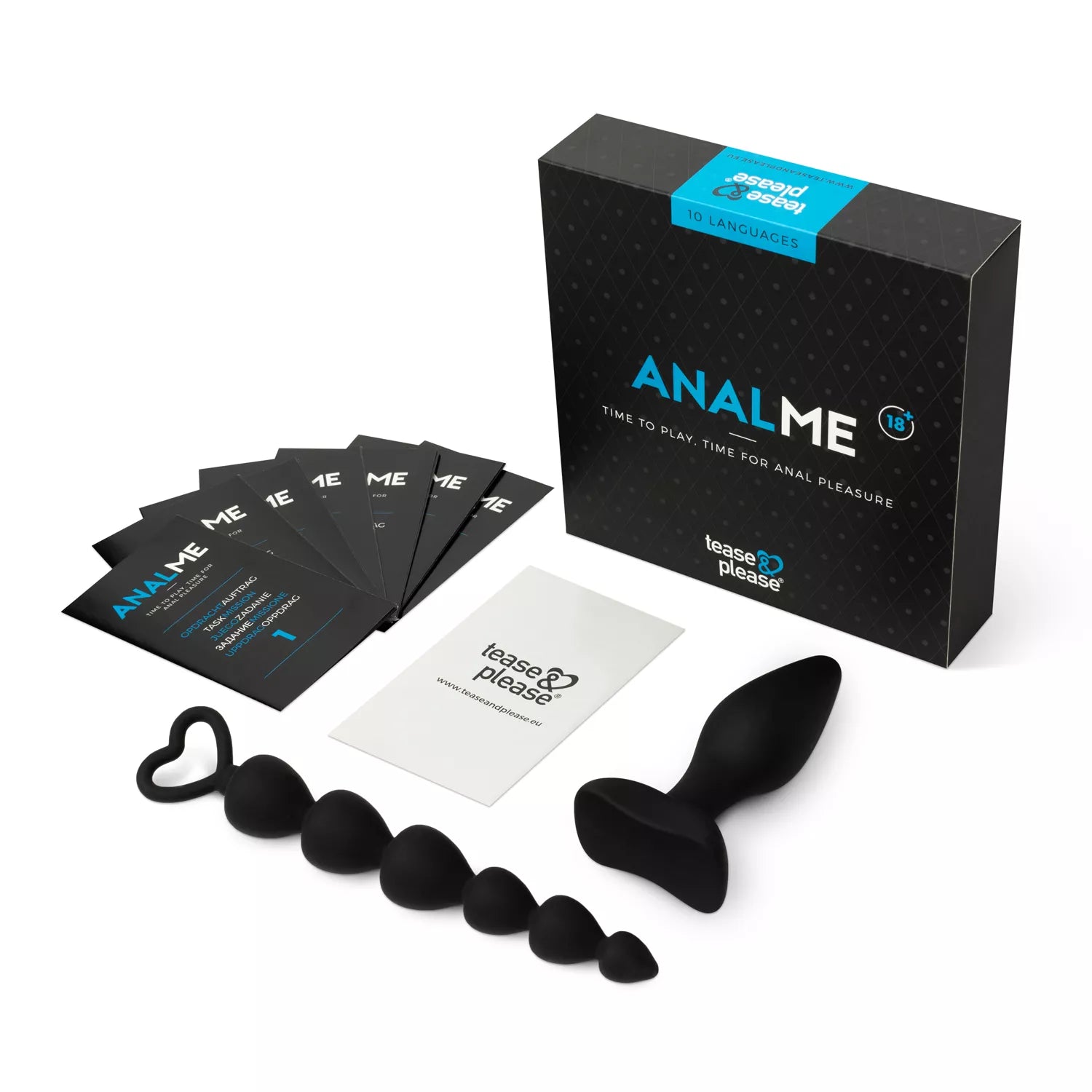 Time to Play Anal Me, kit débutant.e anal