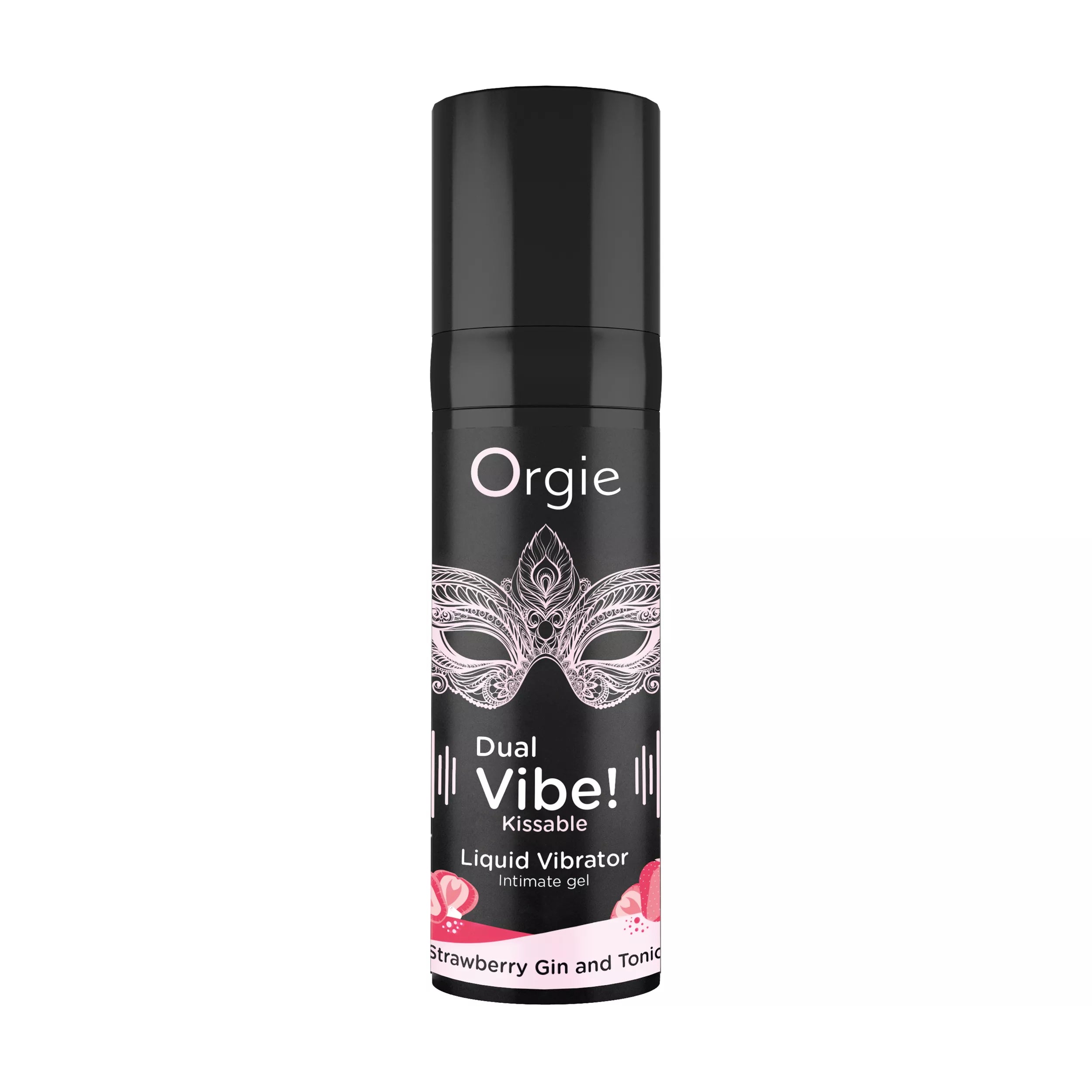 Gel excitant embrassable Dual Vibe à la fraise