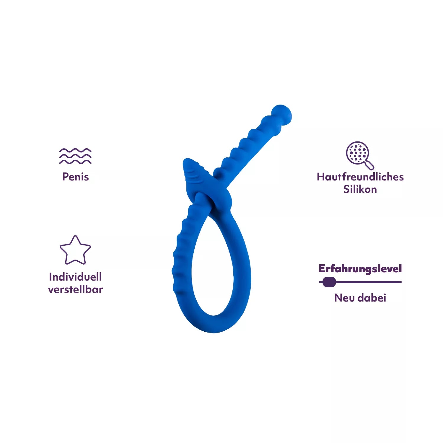 Sway, le cockring silicone ajustable par Amorelie Joy