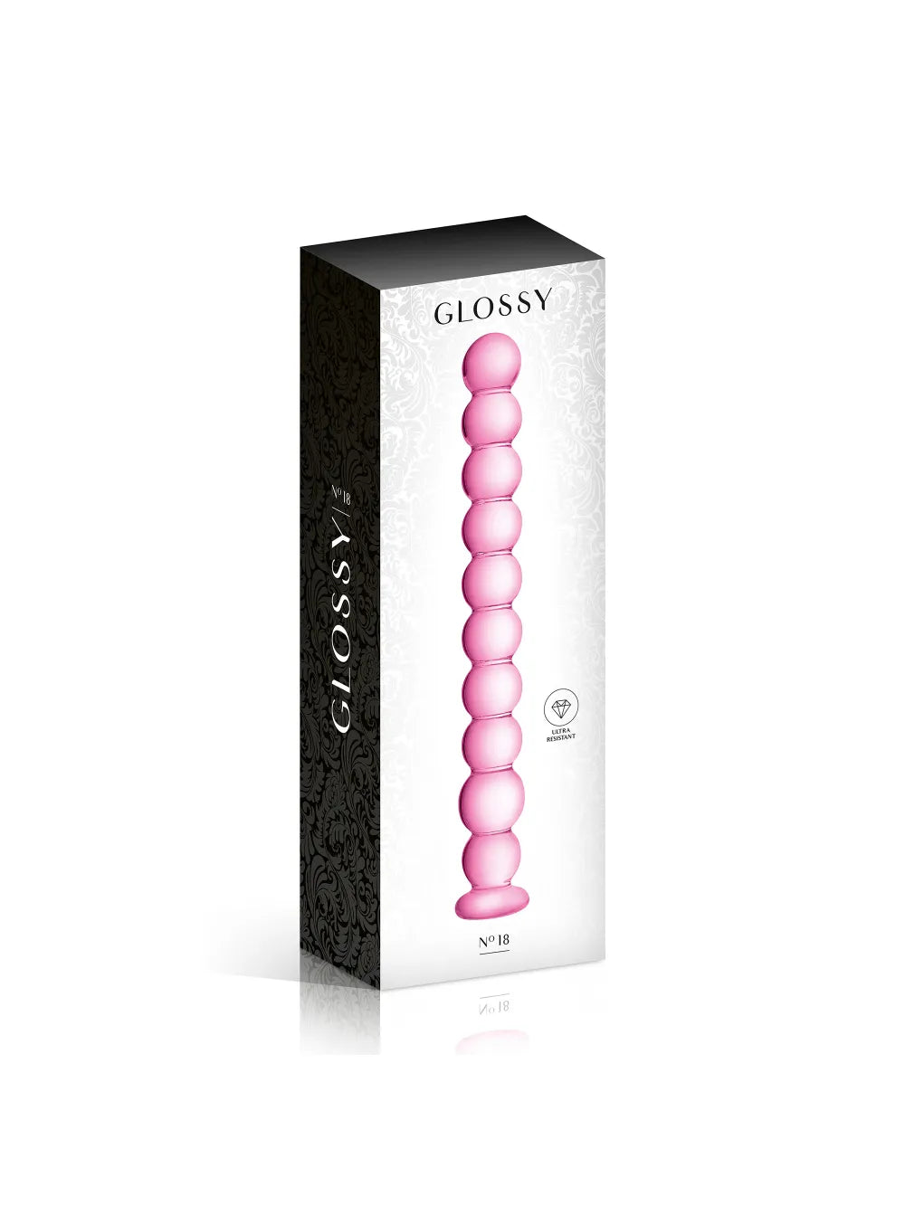 Dildo en Verre Glossy N°18
