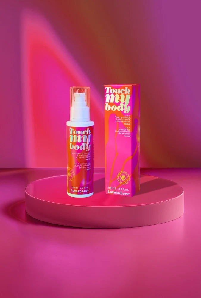 Touch my body, le massage et lubrifiant 2 en 1 à base silicone - Ylang - Ylang