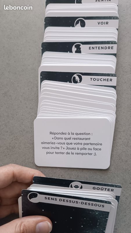 Jeu de cartes 120 plaisirs