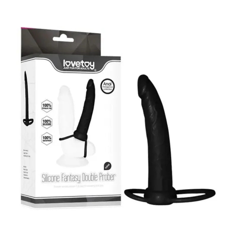 Double prober, le gode silicone pour double pénétration