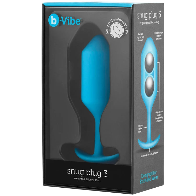 Snug Plug 3, le plug anal de B-Vibe
