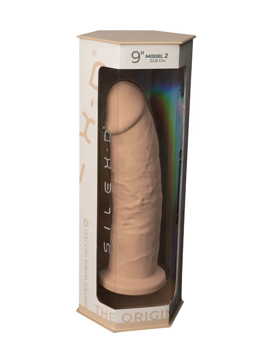 Gode Ventouse thermoréactif 22,9 cm Model 2
