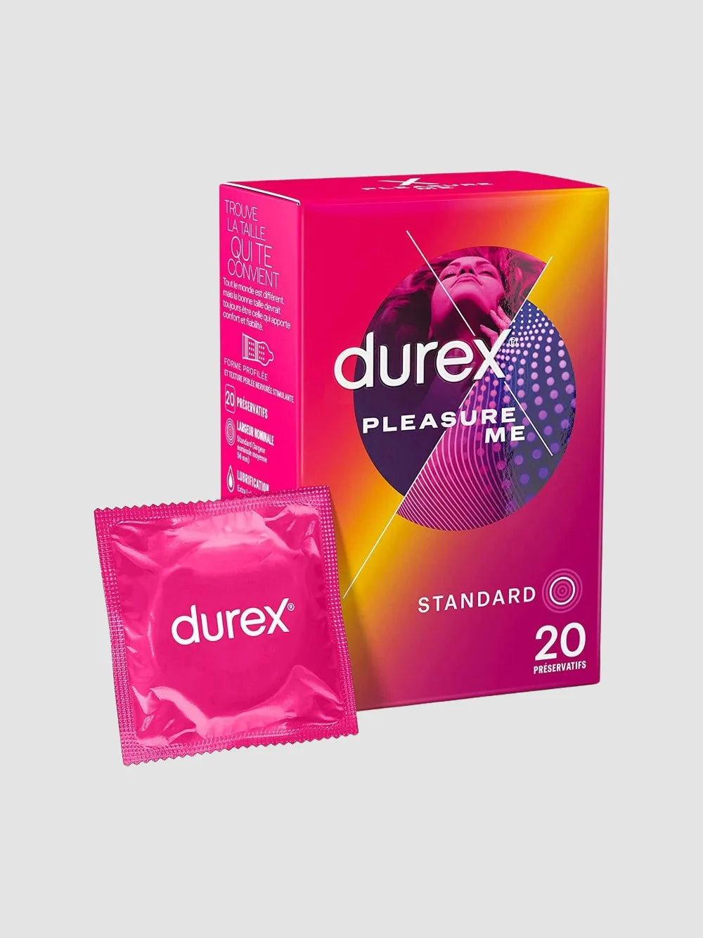 Préservatifs Pleasure Me -Boîte de 20