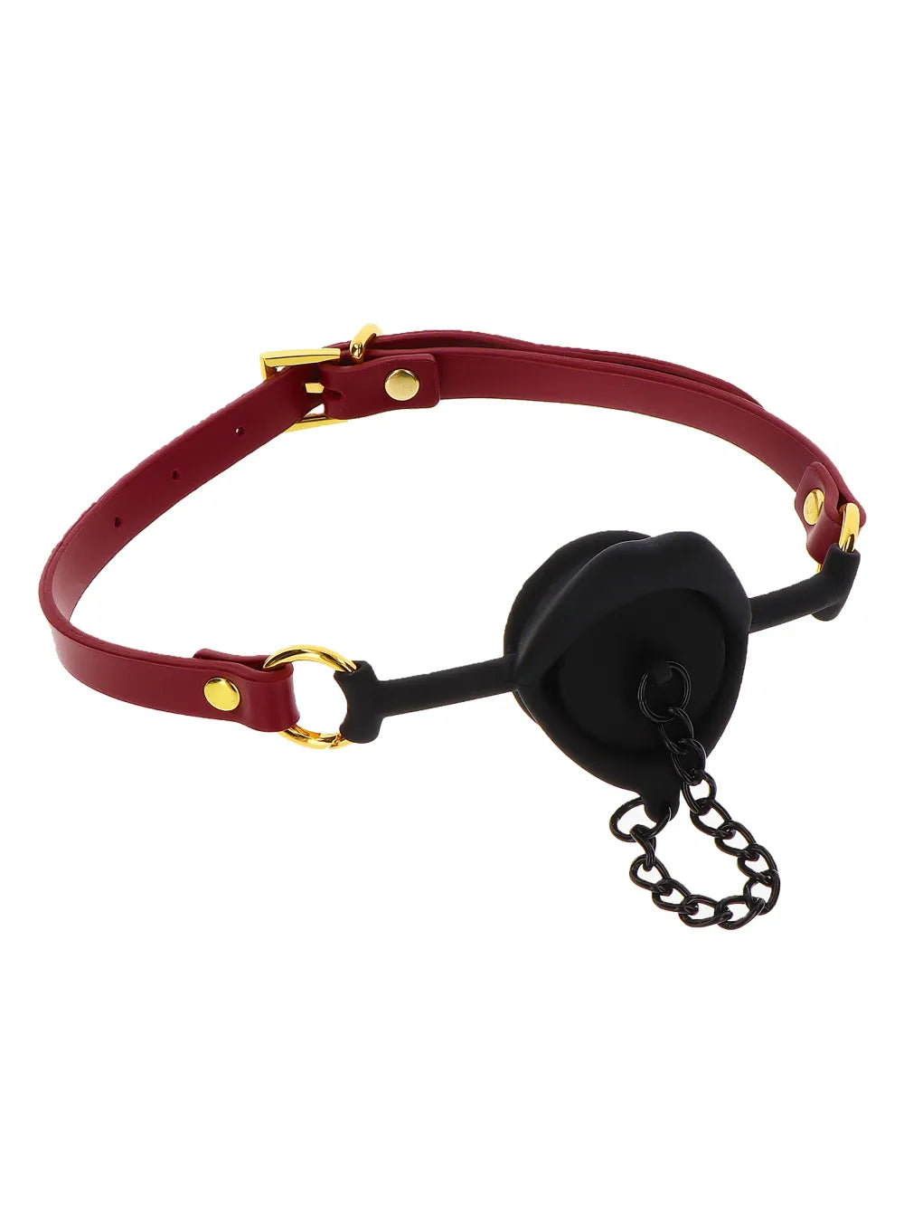 Bâillon anneau avec bouchon Bondage in Luxury