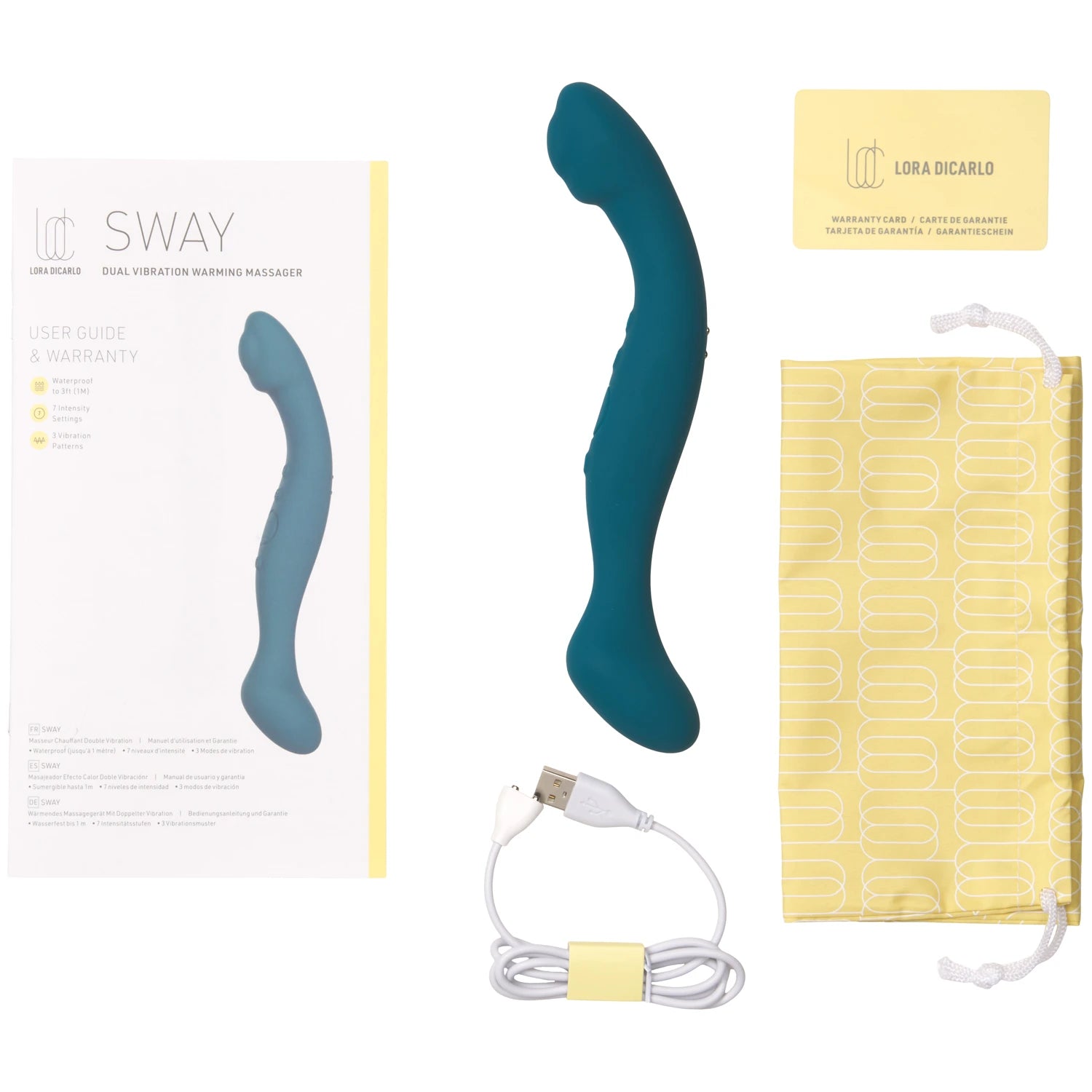 Sway, le vibromasseur double chauffant de Lora DiCarlo