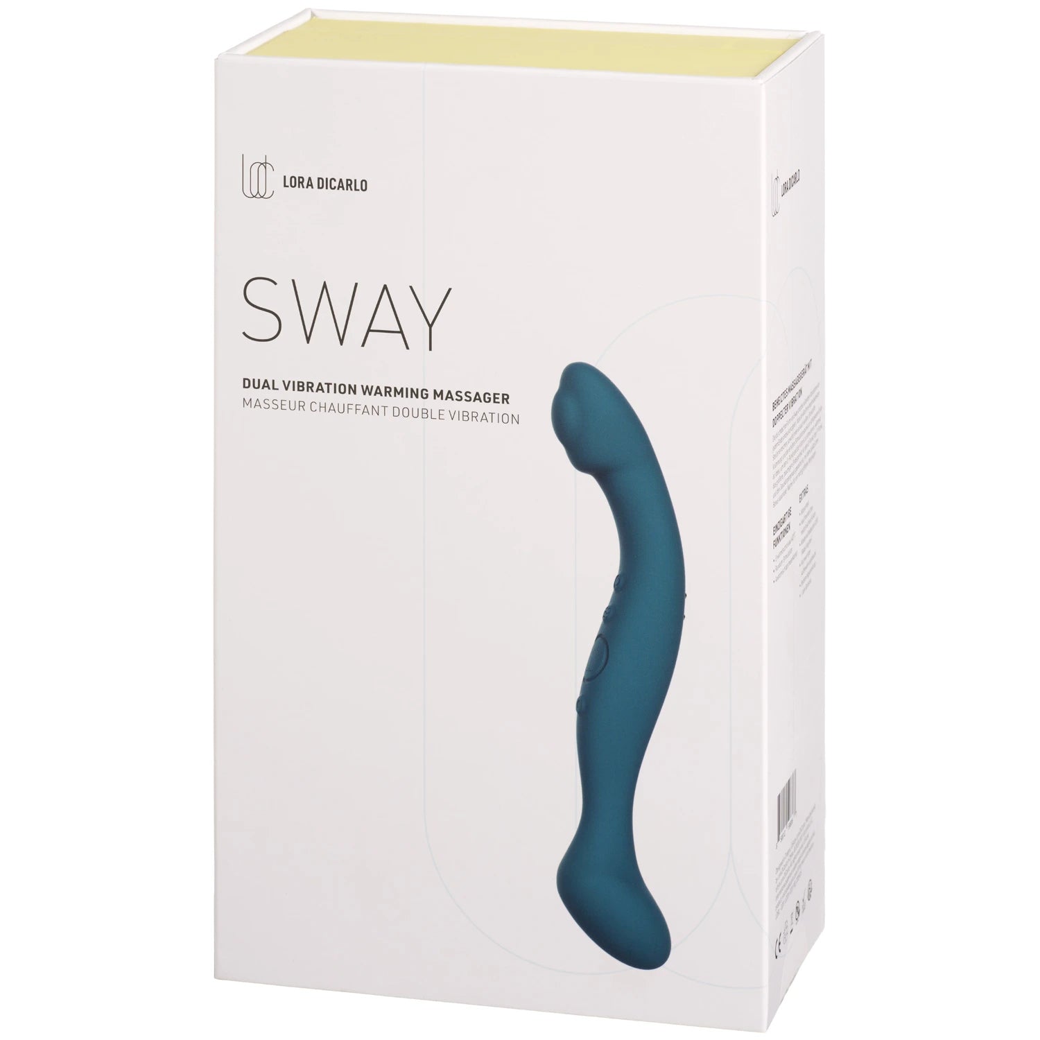 Sway, le vibromasseur double chauffant de Lora DiCarlo