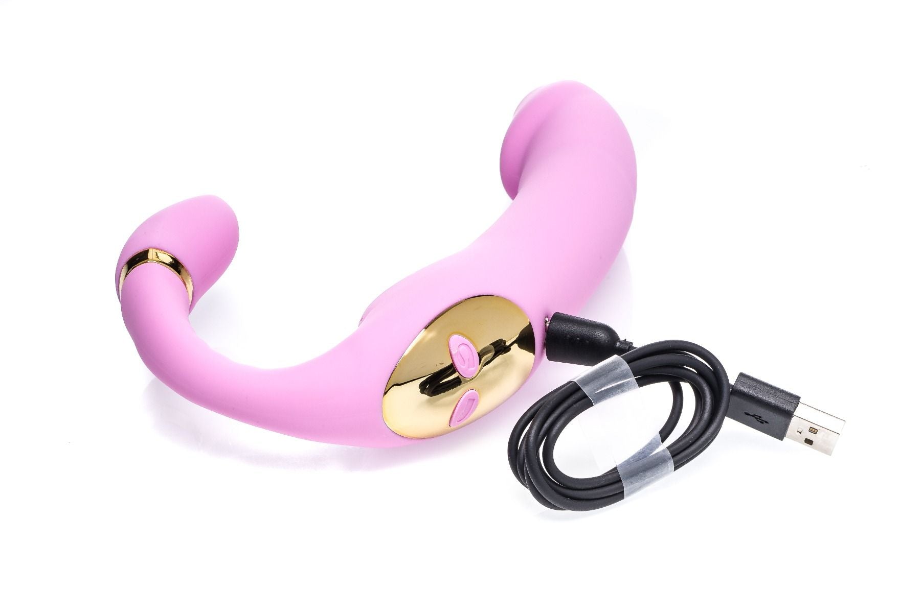 Vibrateur Strapless avec Fonction Chauffante et Tapping