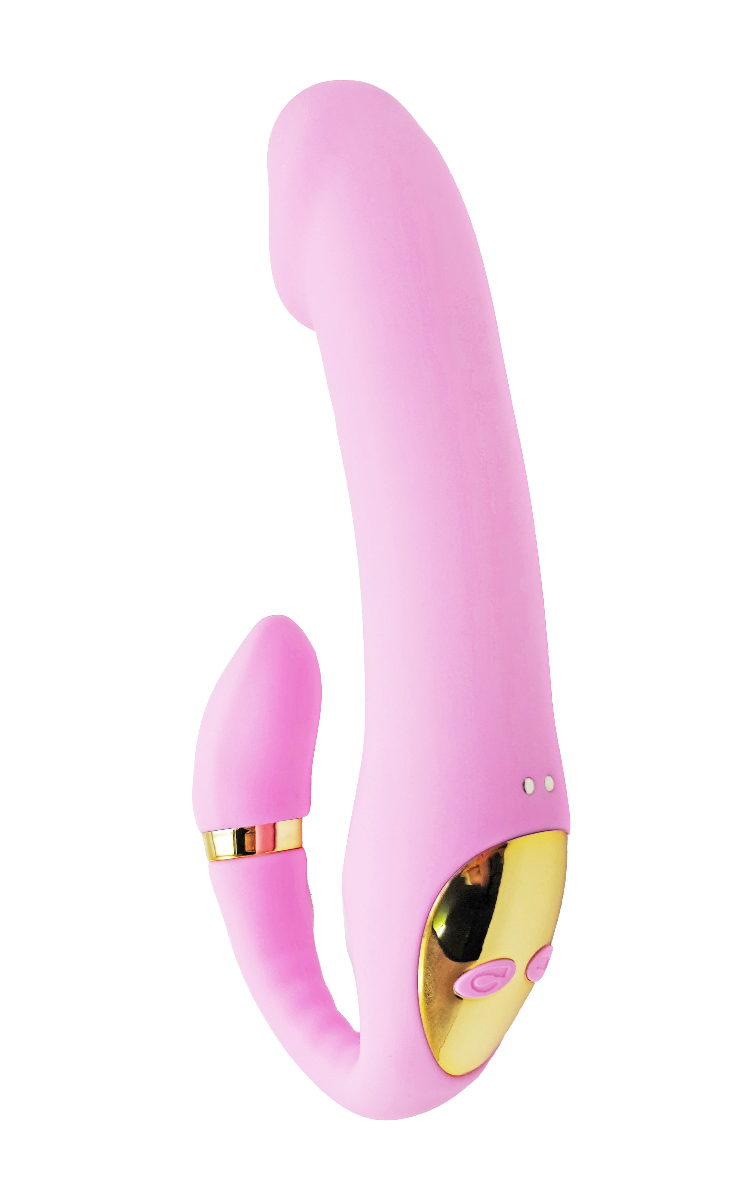 Vibrateur Strapless avec Fonction Chauffante et Tapping