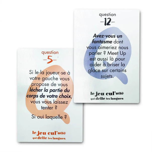 Parlons Q, le jeu cul'otté