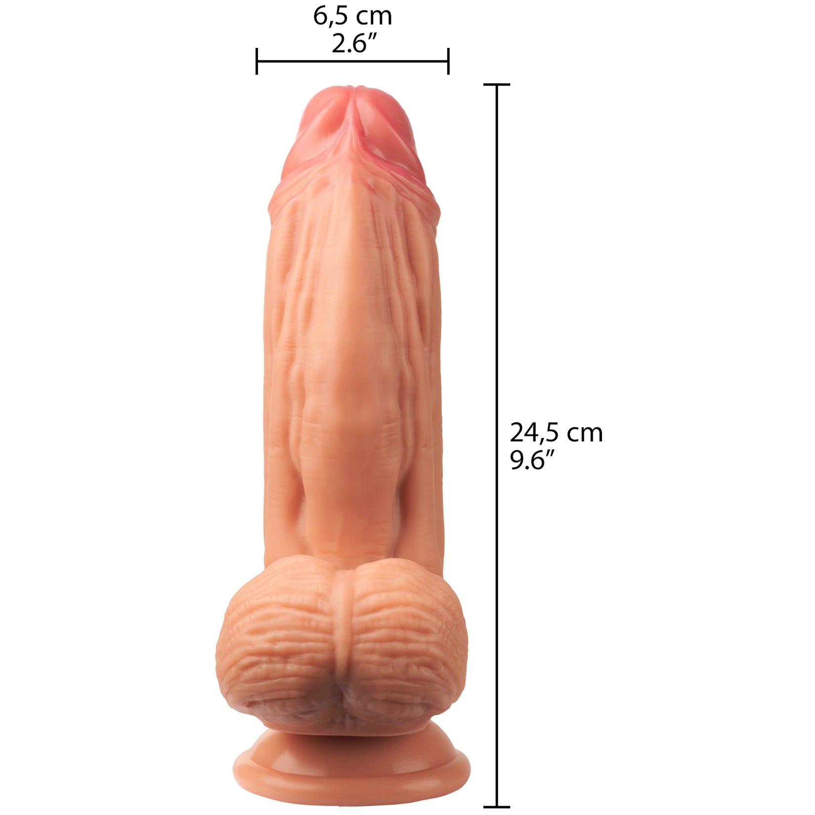 Gode XXL, Nature Cock Dual-layered