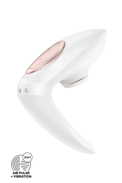 Satisfyer - Pro 4 Couple Air pulsé et vibrations