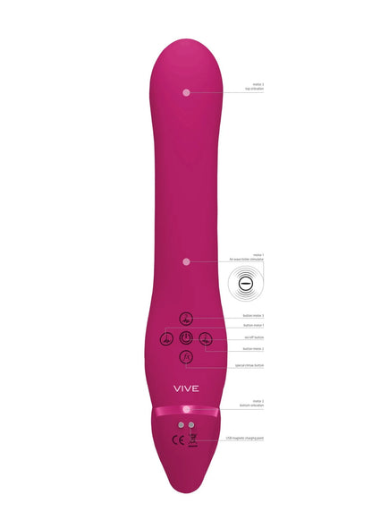 Strapless avec stimulateur clitoridien