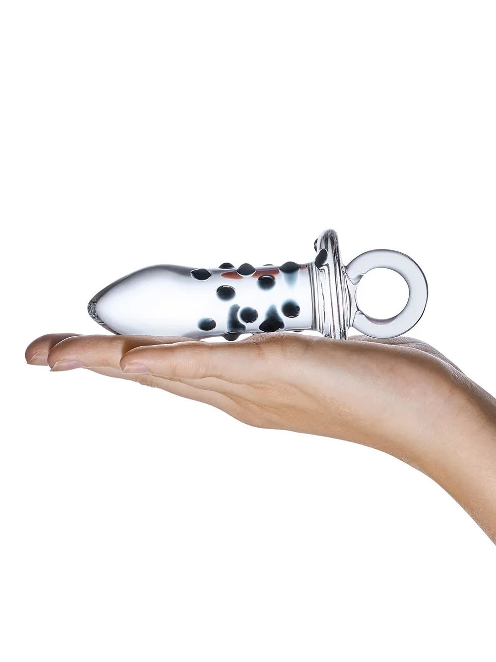 Pacifier juicer, le plug en verre