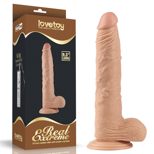 Gode réaliste 9.5 inch vibrant de Lovetoy