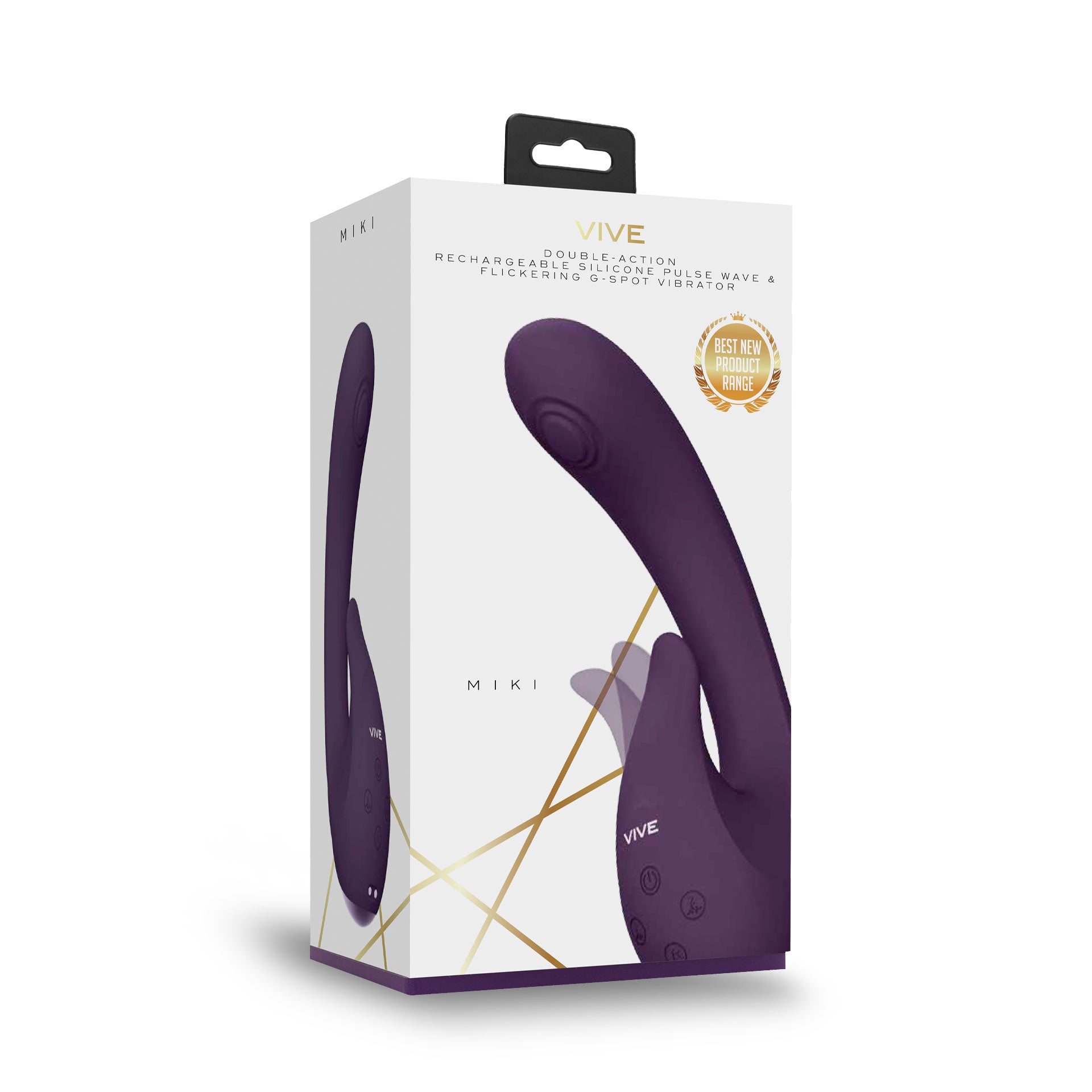 Vibromasseur Clitoris et Point-G Miki