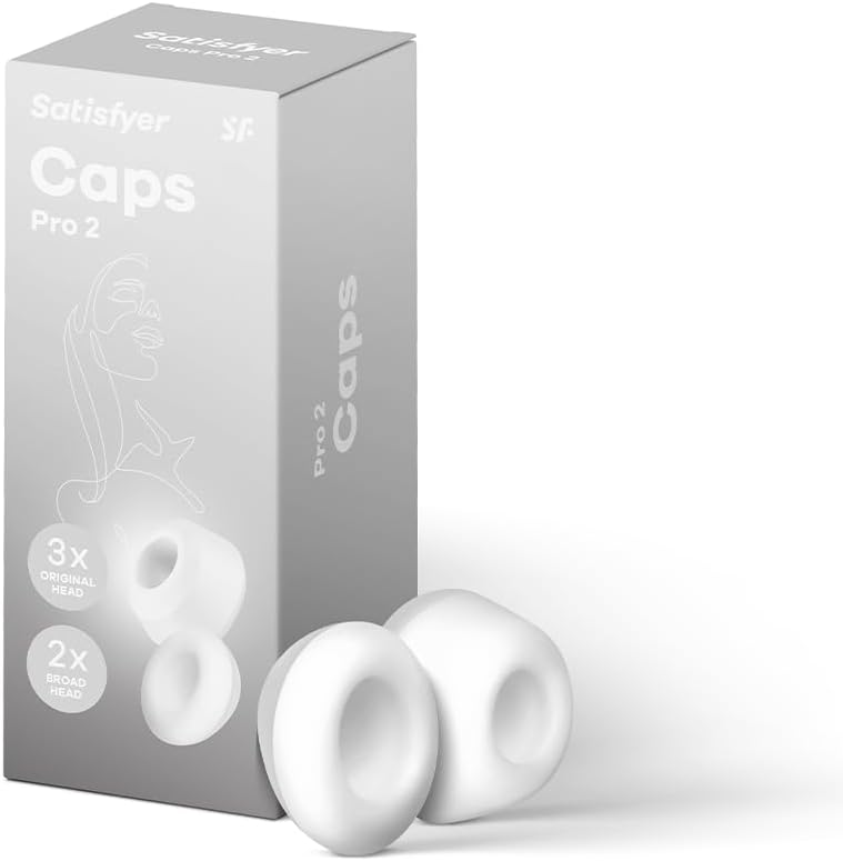 Caps, Tetes de Rechange pour Satisfyer Pro 2