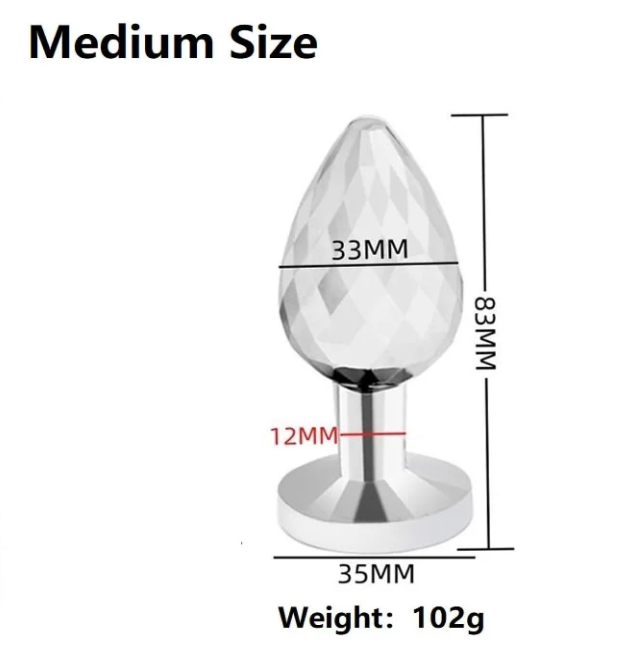 Plug métal à facettes