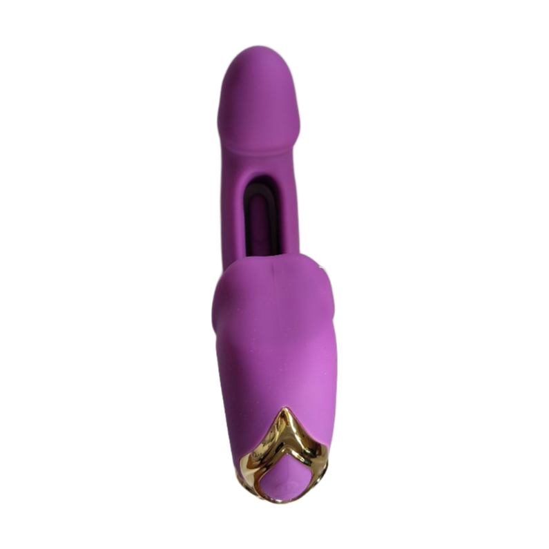 Vibromasseur triple stimulation