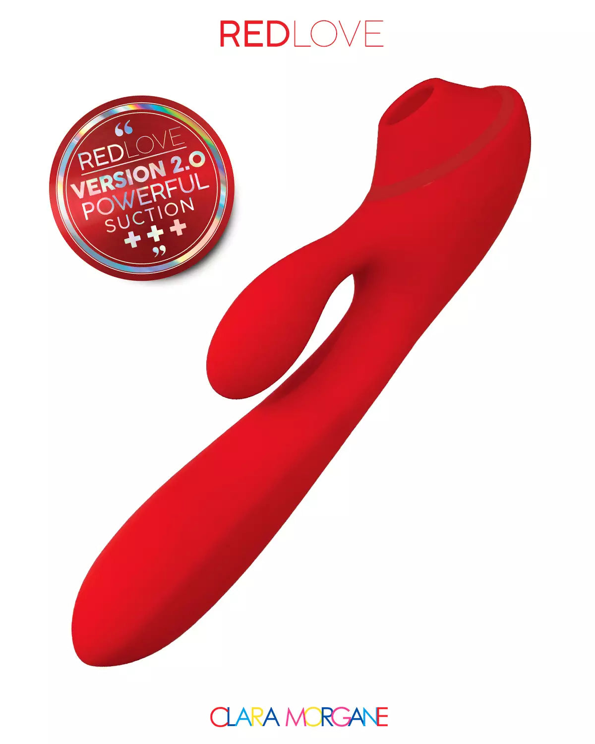 Rabbit Red Love, double stimulation clitoridienne et vaginale