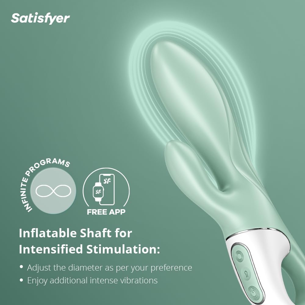 Air Pump Bunny 5+, le rabbit gonflable