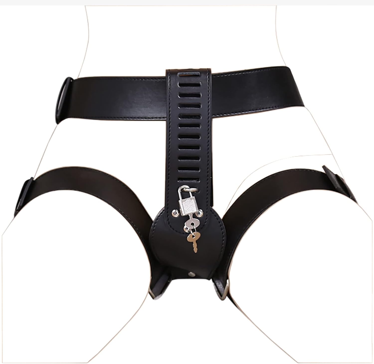 Ceinture de chasteté en similicuir