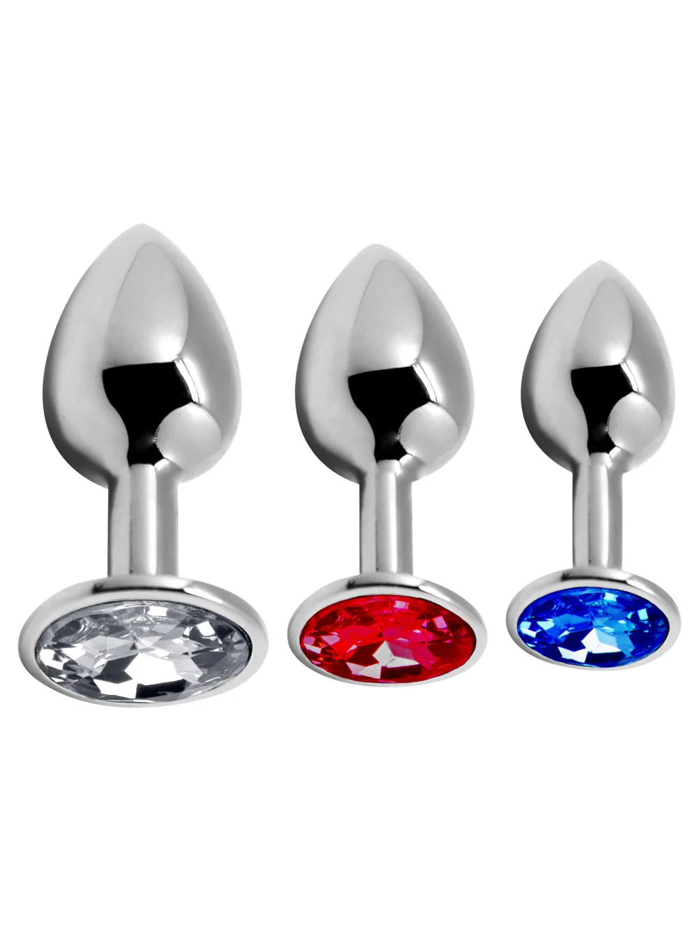 Alive Anal Pleasure - Kit 3 Plugs Anaux Métal