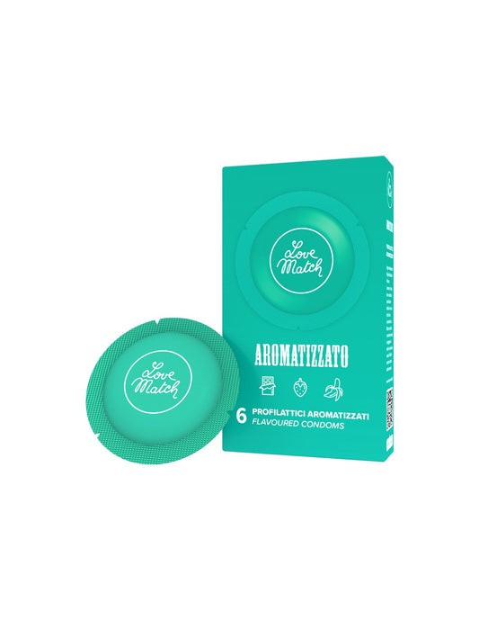 6 préservatifs Aromatizzato