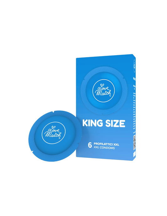 6 préservatifs King Size