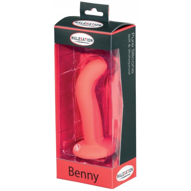 Benny, le gode silicone pointe courbée