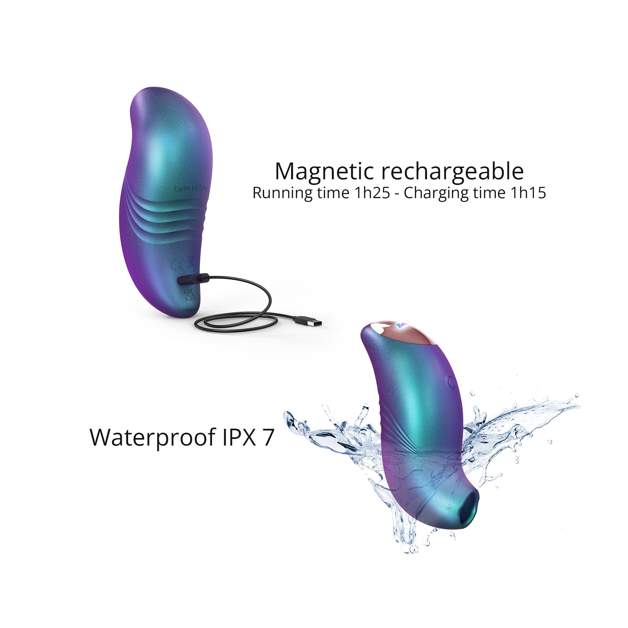 Stimulateur clitoridien Believer, compact et puissant