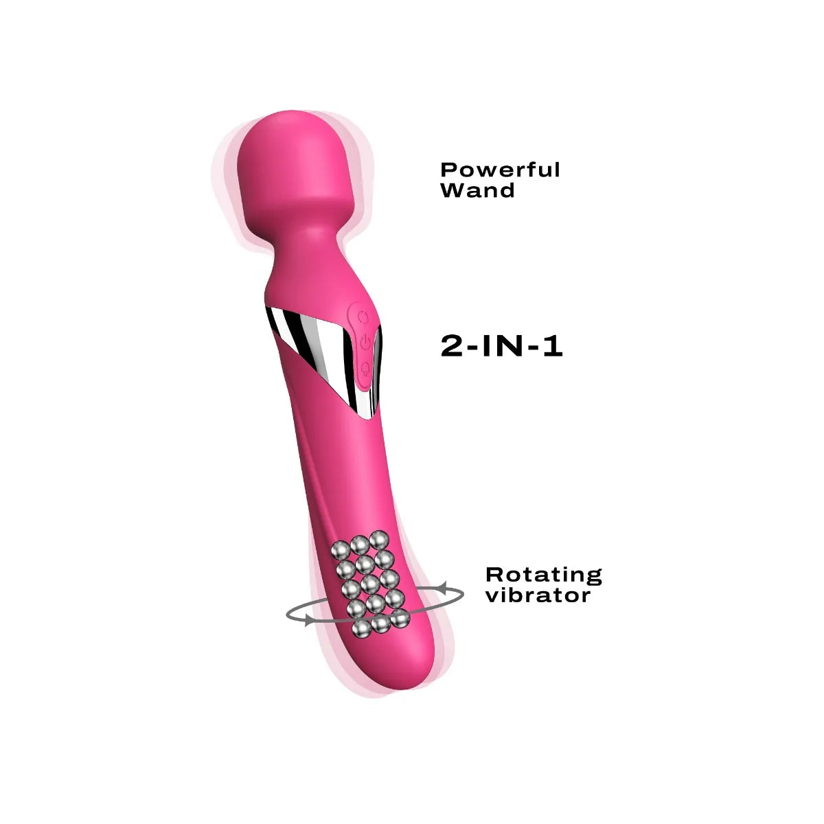 Dual orgasms, wand et vibromasseur