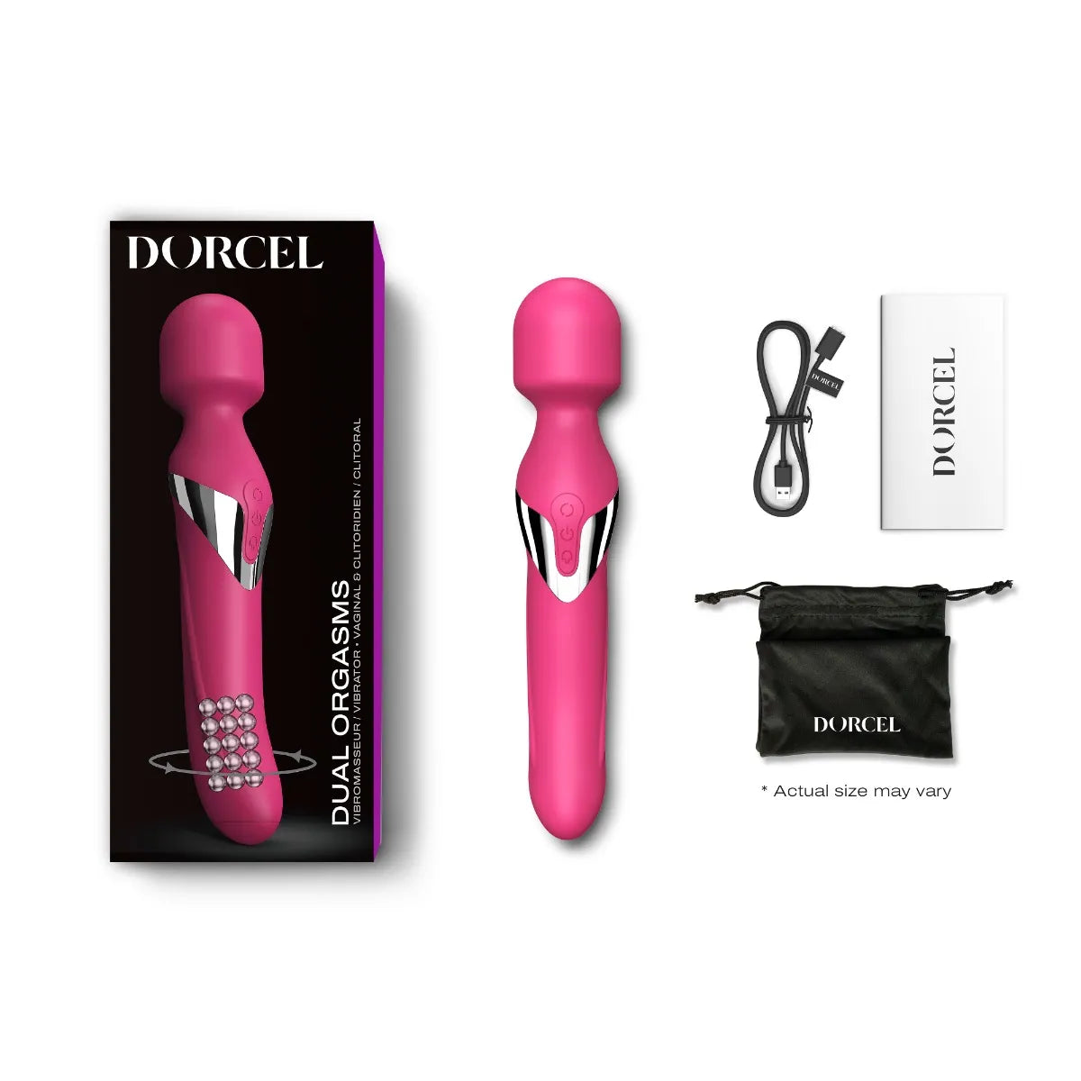 Dual orgasms, wand et vibromasseur