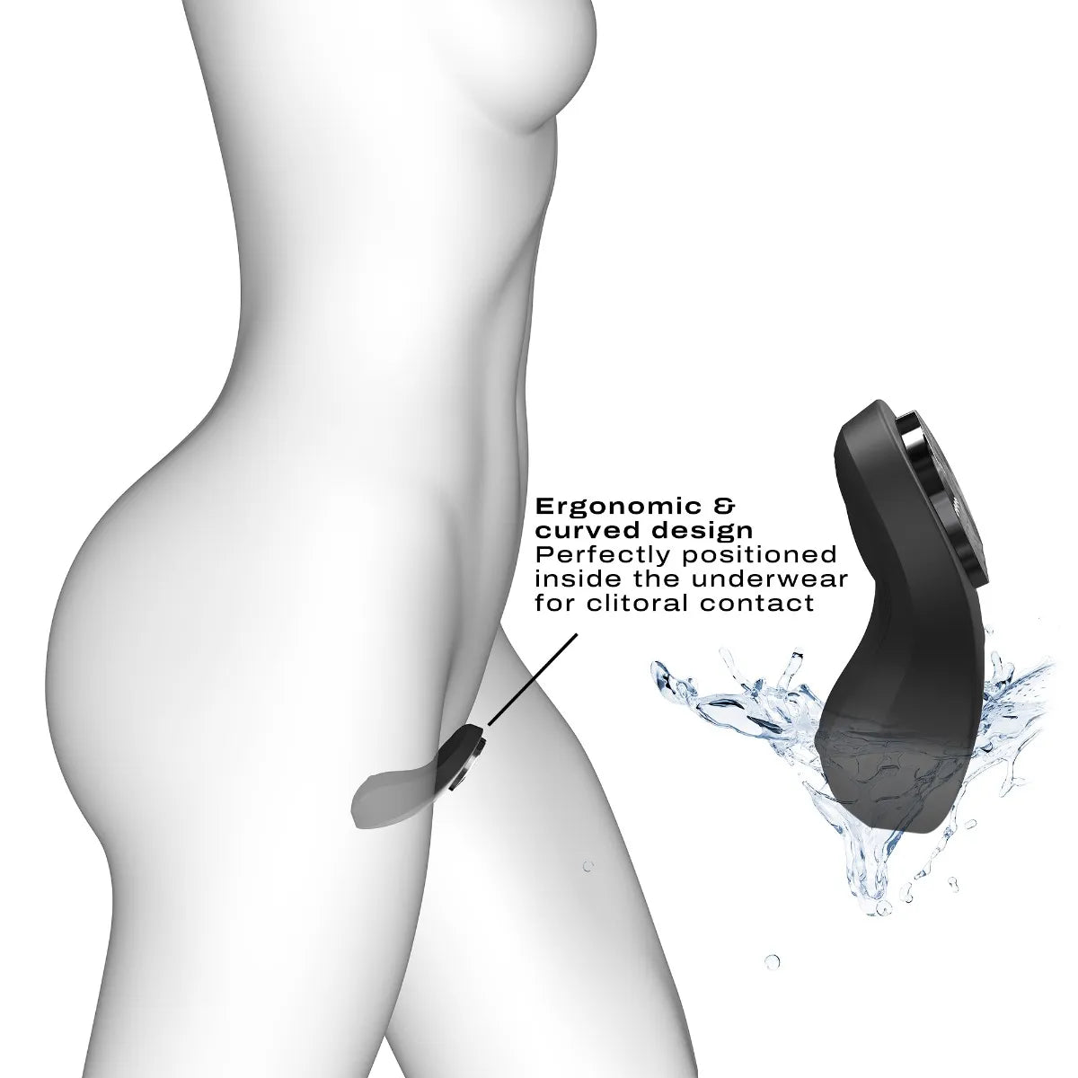 Stimulateur Discreet Vibe +