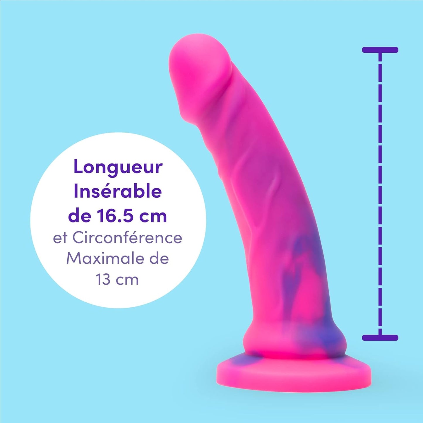 Lifelike Lover Luxe Dildo ventouse
