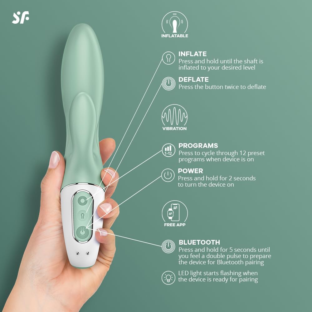 Air Pump Bunny 5+, le rabbit gonflable