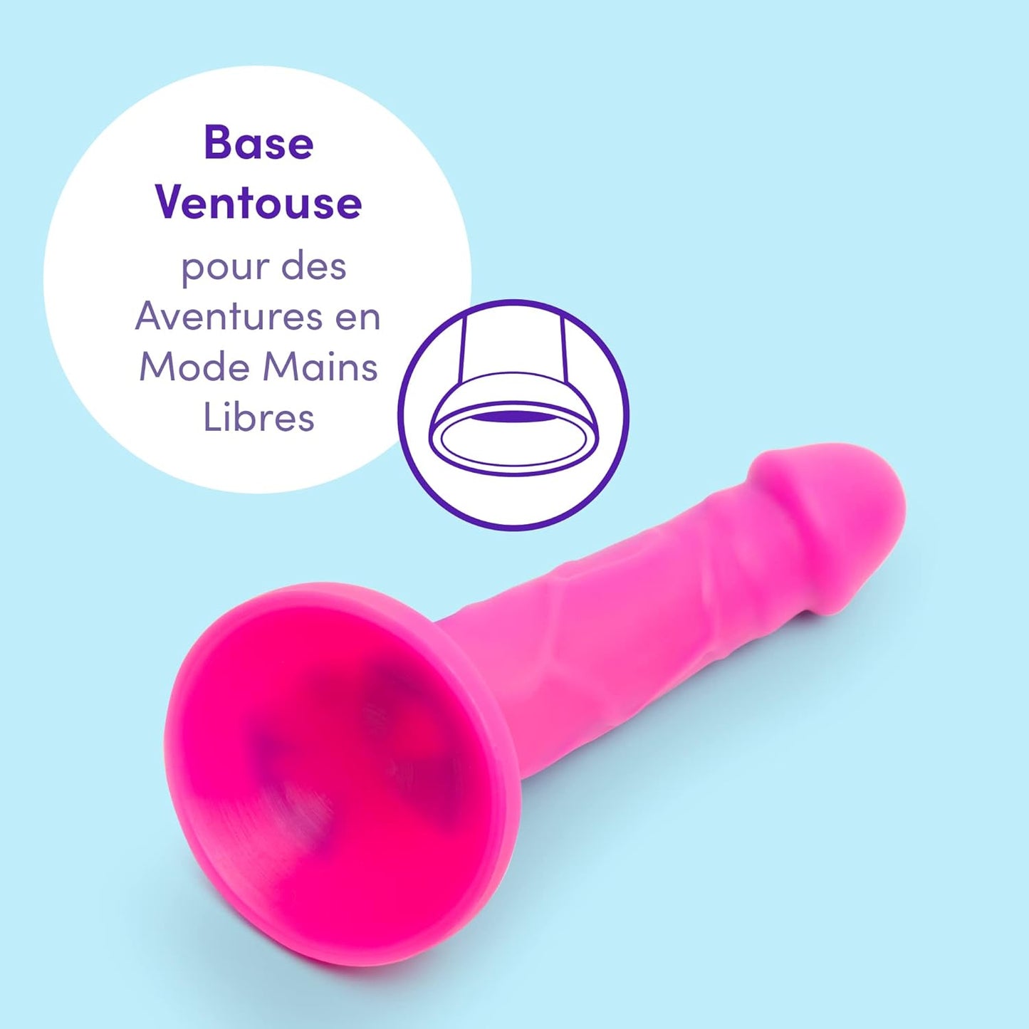 Lifelike Lover Luxe Dildo ventouse