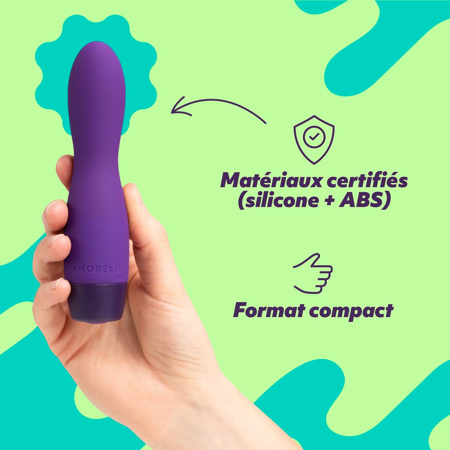 Shine, le Mini vibromasseur de Amorelie Joy