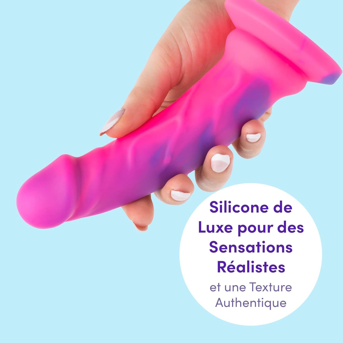 Lifelike Lover Luxe Dildo ventouse