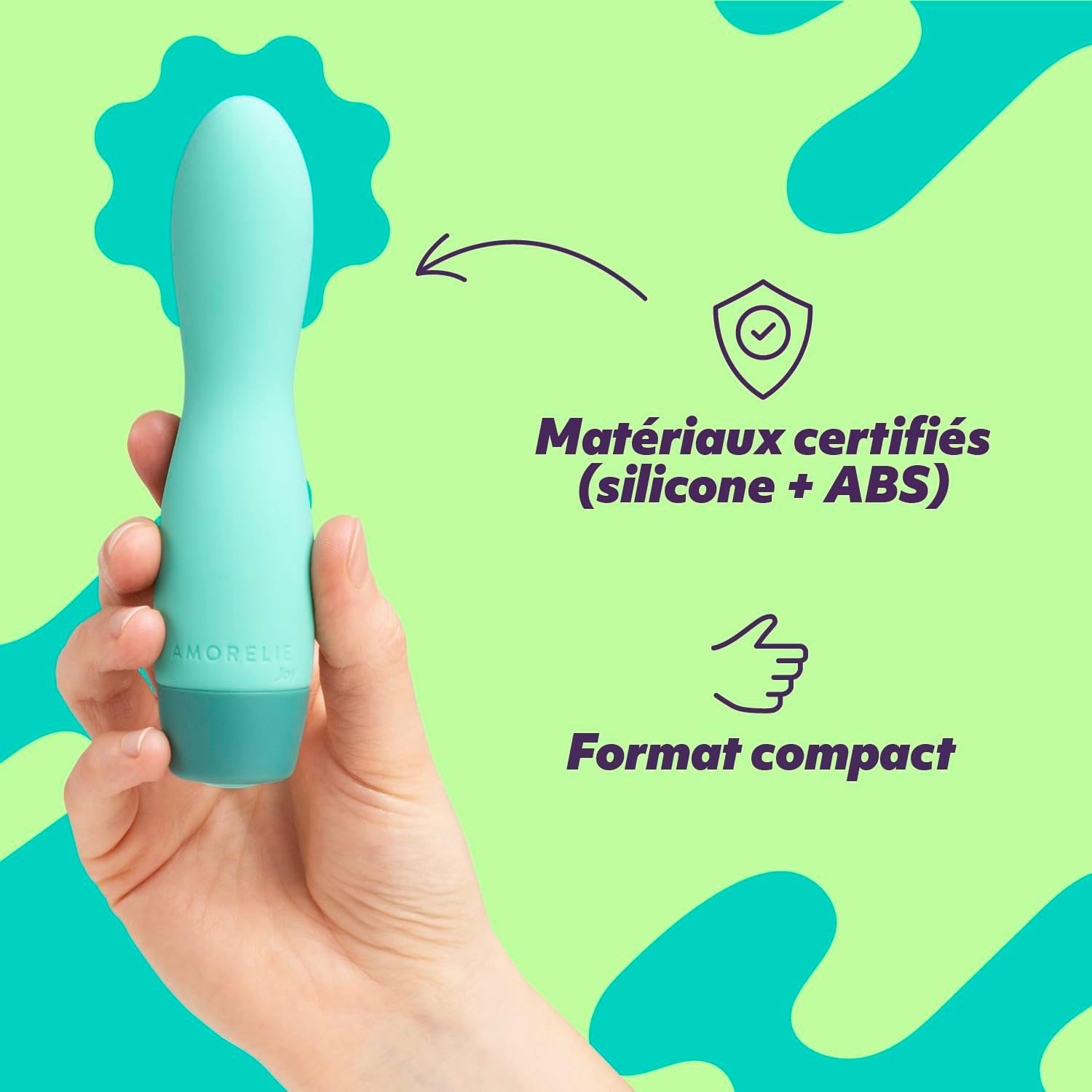 Shine, le Mini vibromasseur de Amorelie Joy