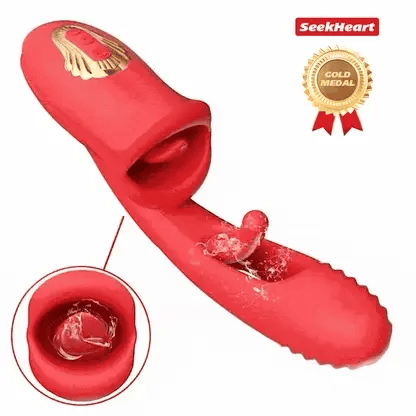 Bisou, le vibro Bouche clito et tapotement point G